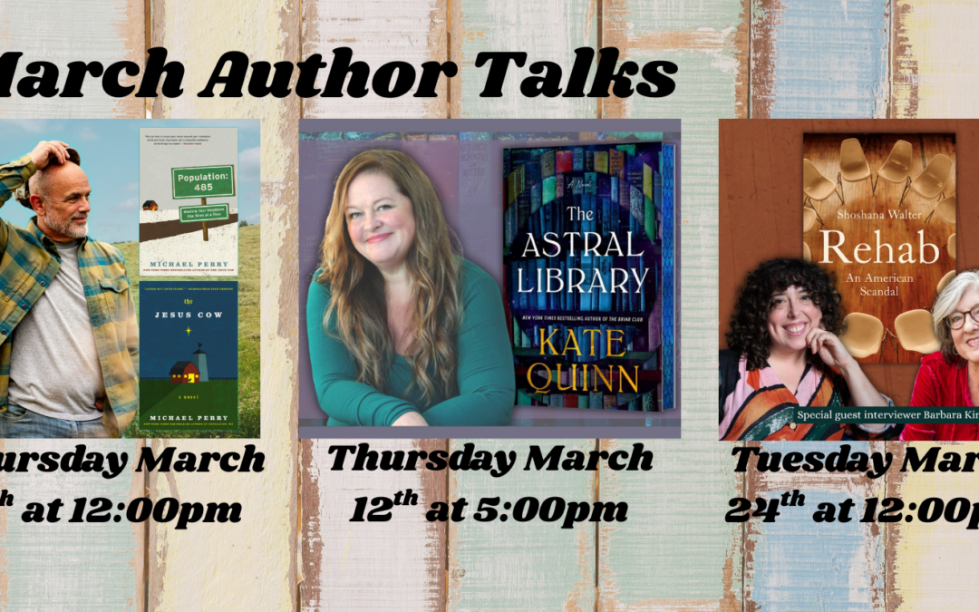 March Author Talks